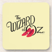 De wizard OZ™ Logo Bier Onderzetter (Voorkant)