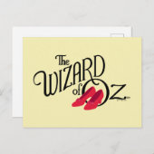 De wizard OZ™ Logo Briefkaart (Voorkant / Achterkant)