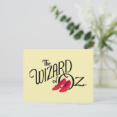 De wizard OZ™ Logo Briefkaart (Staand voorkant)