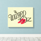 De wizard OZ™ Logo Canvas Afdruk (Insitu (Houten vloer))