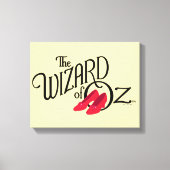 De wizard OZ™ Logo Canvas Afdruk (Voorkant)