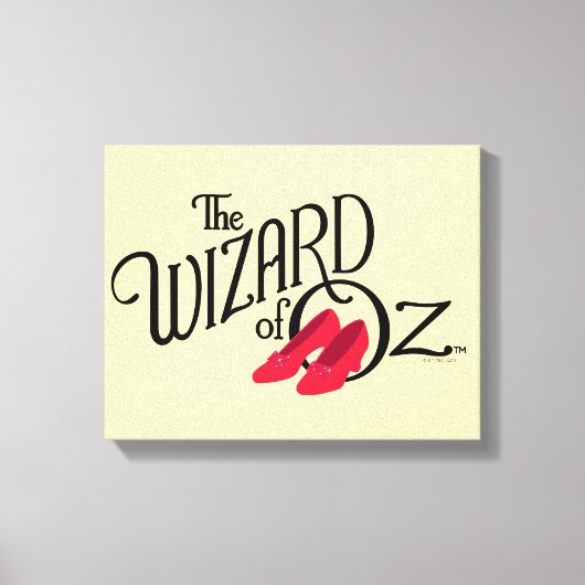De wizard OZ™ Logo Canvas Afdruk (Voorkant)