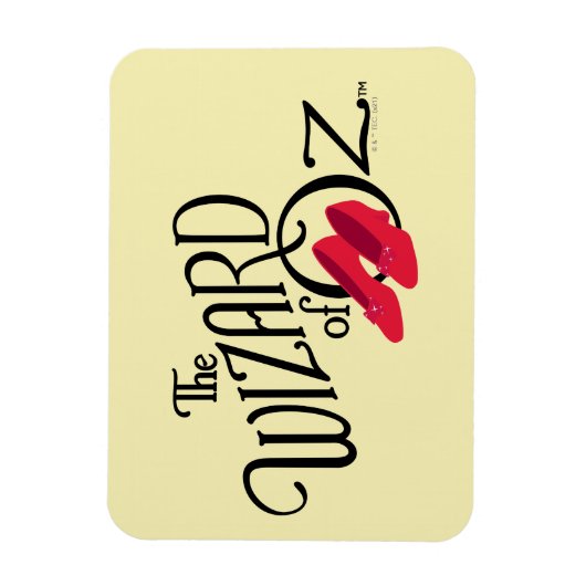 De wizard OZ™ Logo Magneet (Verticaal)