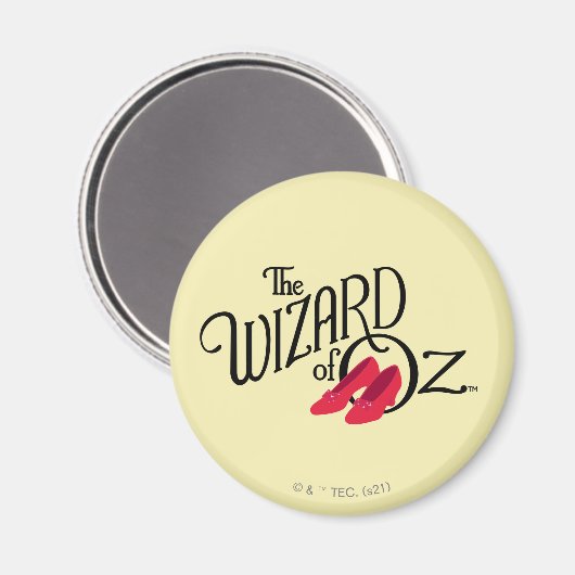 De wizard OZ™ Logo Magneet (Voorkant / Achterkant)