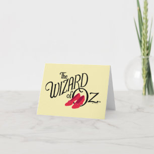 De wizard OZ™ Logo Notitiekaartje