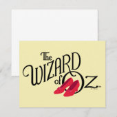 De wizard OZ™ Logo Notitiekaartje (Voorkant / Achterkant)