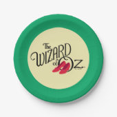 De wizard OZ™ Logo Papieren Bordje (Voorkant)