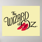 De wizard OZ™ Logo Poster (Voorkant)