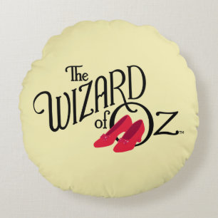 De wizard OZ™ Logo Rond Kussen