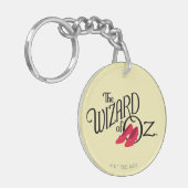 De wizard OZ™ Logo Sleutelhanger (Voorkant Links)