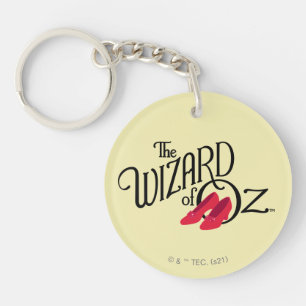 De wizard OZ™ Logo Sleutelhanger