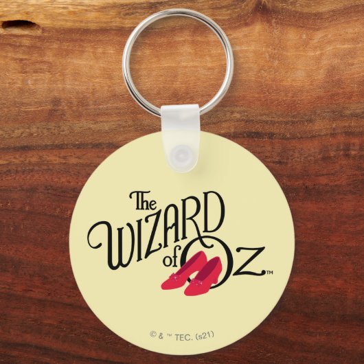 De wizard OZ™ Logo Sleutelhanger (Voorkant)