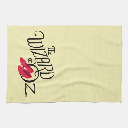 De wizard OZ™ Logo Theedoek (Horizontaal)