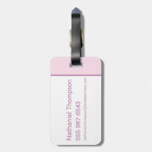 De wizard OZ™ | Mijn bubbeltje niet verbranden Bagagelabel (Achterkant verticaal)