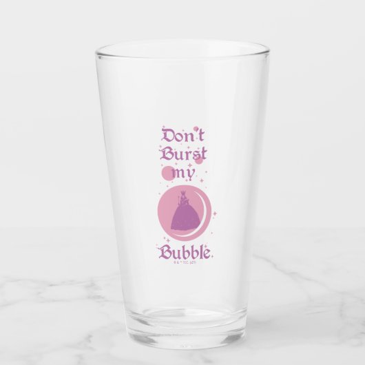 De wizard OZ™ | Mijn bubbeltje niet verbranden Glas (Voorkant)