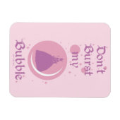 De wizard OZ™ | Mijn bubbeltje niet verbranden Magneet (Horizontaal)