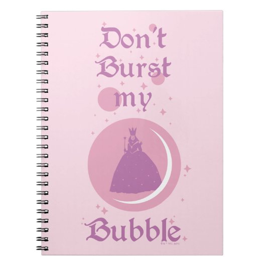 De wizard OZ™ | Mijn bubbeltje niet verbranden Notitieboek (Voorkant)