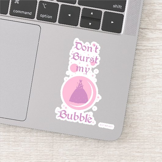 De wizard OZ™ | Mijn bubbeltje niet verbranden Sticker (Detail)
