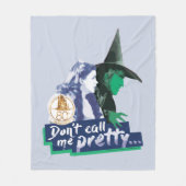 De wizard OZ™ | Noem me niet  Fleece Deken (Voorkant)