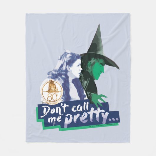 De wizard OZ™ | Noem me niet  Fleece Deken (Voorkant)
