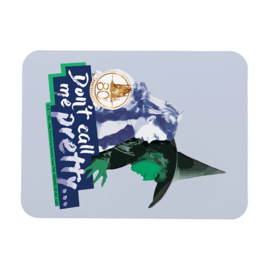 De wizard OZ™ | Noem me niet  Magneet (Horizontaal)