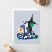 De wizard OZ™ | Noem me niet  Notitiekaartje (Voorkant / Achterkant in situ)