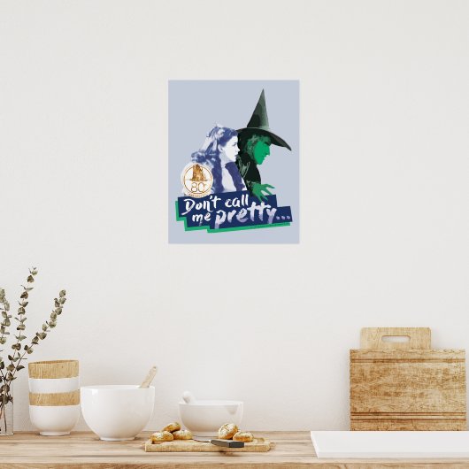 De wizard OZ™ | Noem me niet  Poster (Keuken)