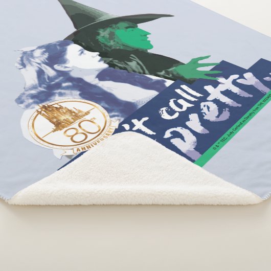 De wizard OZ™ | Noem me niet  Sherpa Deken (3/4)