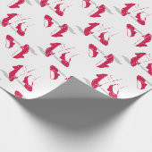 De wizard OZ™ | Ruby Slippers™-patroon Cadeaupapier (Hoek)