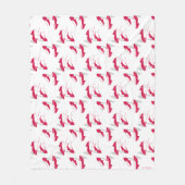 De wizard OZ™ | Ruby Slippers™-patroon Fleece Deken (Voorkant)