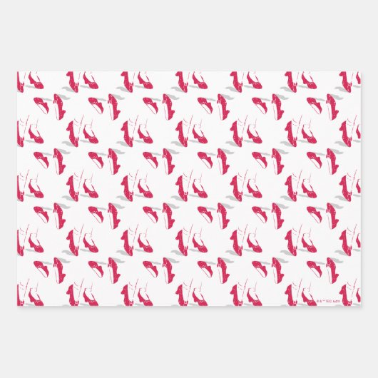 De wizard OZ™ | Ruby Slippers™-patroon Inpakpapier Vel (Voorkant)