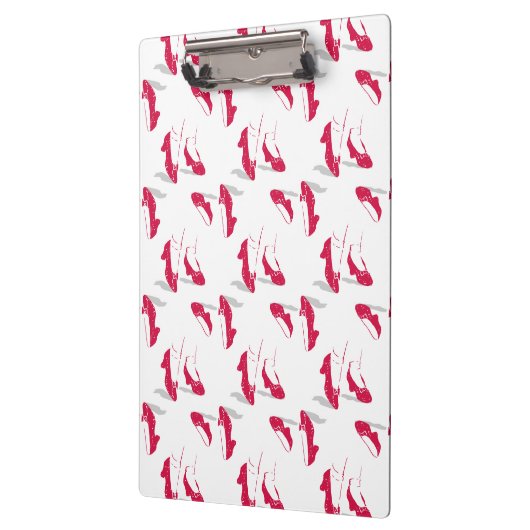 De wizard OZ™ | Ruby Slippers™-patroon Klembord (Links)