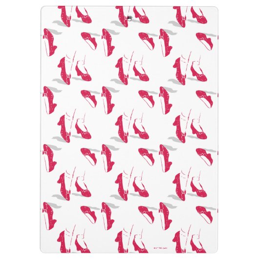 De wizard OZ™ | Ruby Slippers™-patroon Klembord (Achterkant)