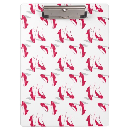 De wizard OZ™ | Ruby Slippers™-patroon Klembord (Voorkant)