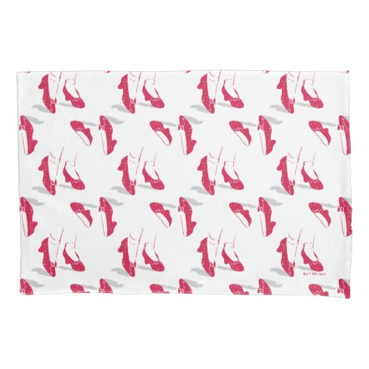 De wizard OZ™ | Ruby Slippers™-patroon Kussensloop (Voorkant)