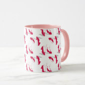 De wizard OZ™ | Ruby Slippers™-patroon Mok (Voorkant rechts)