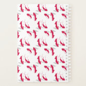 De wizard OZ™ | Ruby Slippers™-patroon Planner (Achterkant)