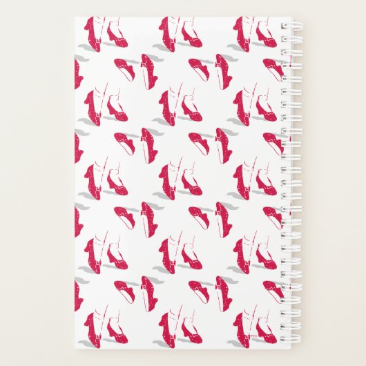De wizard OZ™ | Ruby Slippers™-patroon Planner (Achterkant)