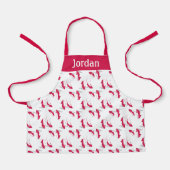 De wizard OZ™ | Ruby Slippers™-patroon Schort (Voorkant)