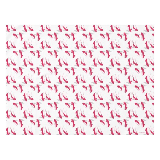 De wizard OZ™ | Ruby Slippers™-patroon Tafelkleed (Voorkant (Horizontaal))