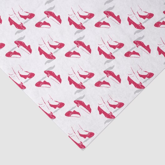 De wizard OZ™ | Ruby Slippers™-patroon Tissuepapier (Detail)