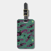 De wizard OZ™ | Slecht Witch™ Patroon Bagagelabel (Voorkant verticaal)
