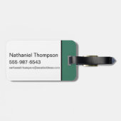 De wizard OZ™ | Slecht Witch™ Patroon Bagagelabel (Achterkant horizontaal)