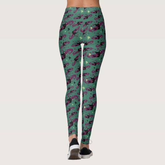 De wizard OZ™ | Slecht Witch™ Patroon Leggings (Achterkant)