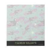 De wizard OZ™ | Slecht Witch™ Patroon Notitieblok (Voorkant)