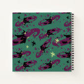 De wizard OZ™ | Slecht Witch™ Patroon Notitieboek (Achterkant)