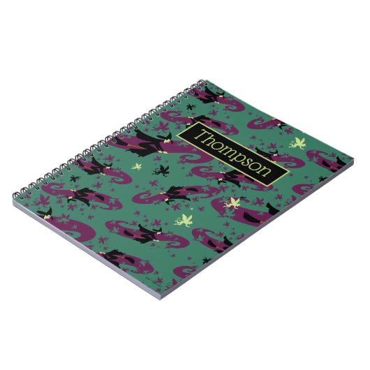 De wizard OZ™ | Slecht Witch™ Patroon Notitieboek (Linkerzijde)