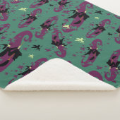 De wizard OZ™ | Slecht Witch™ Patroon Sherpa Deken (3/4)