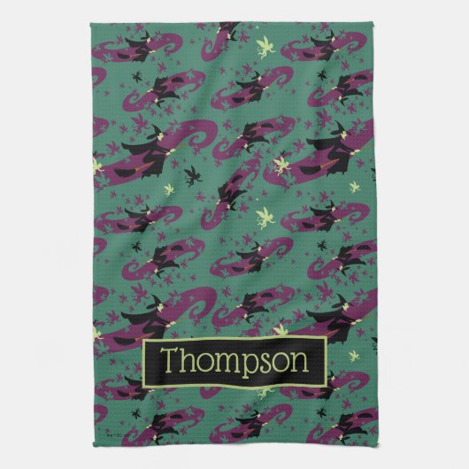 De wizard OZ™ | Slecht Witch™ Patroon Theedoek (Verticaal)