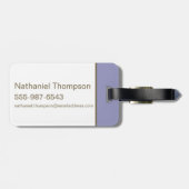 De wizard OZ™ | Sporenschotel Bagagelabel (Achterkant horizontaal)